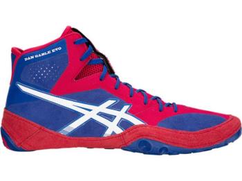 Asics Herr Brottning Skor Dan Gable Evo Blå/Vita